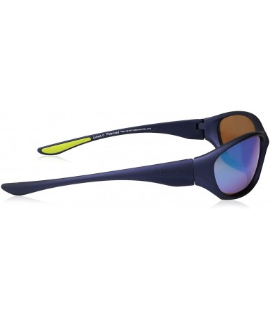 Wrap Vapor 22 Wrap Sunglasses - Rubberized Matte Metallic Navy - CF17YE3ZUWW $67.20