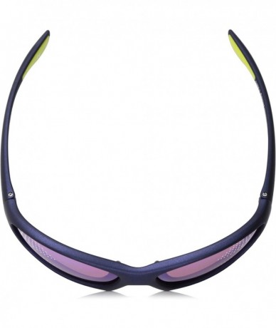 Wrap Vapor 22 Wrap Sunglasses - Rubberized Matte Metallic Navy - CF17YE3ZUWW $67.20