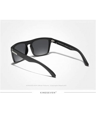 Goggle Genuine Tough Sports Sunglasses 100% Polarized and UV400 unisex - All Black - CU199R9UAO4 $44.28