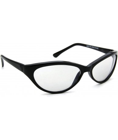 Oval Oval Sunglasses Sport Driving Men Women - Black - C511P832YAT $19.13