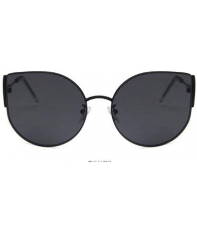 Aviator Fashion 2019 new sunglasses - ladies coated sunglasses retro sunglasses - D - C018S87KU7N $73.08