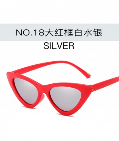 Rimless Cute Sexy Cat Eye Sunglasses Women Metal Retro Small Vintage Female Classic Sun Glasses - 3 - C4198ZT2IIK $61.96