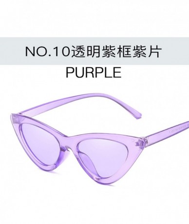 Rimless Cute Sexy Cat Eye Sunglasses Women Metal Retro Small Vintage Female Classic Sun Glasses - 3 - C4198ZT2IIK $61.96