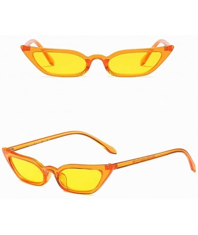 Rectangular Classic Polarized Sunglasses for Men UV400 Protection Outdoor Glasses - Yellow - C7199AMCDKW $18.08