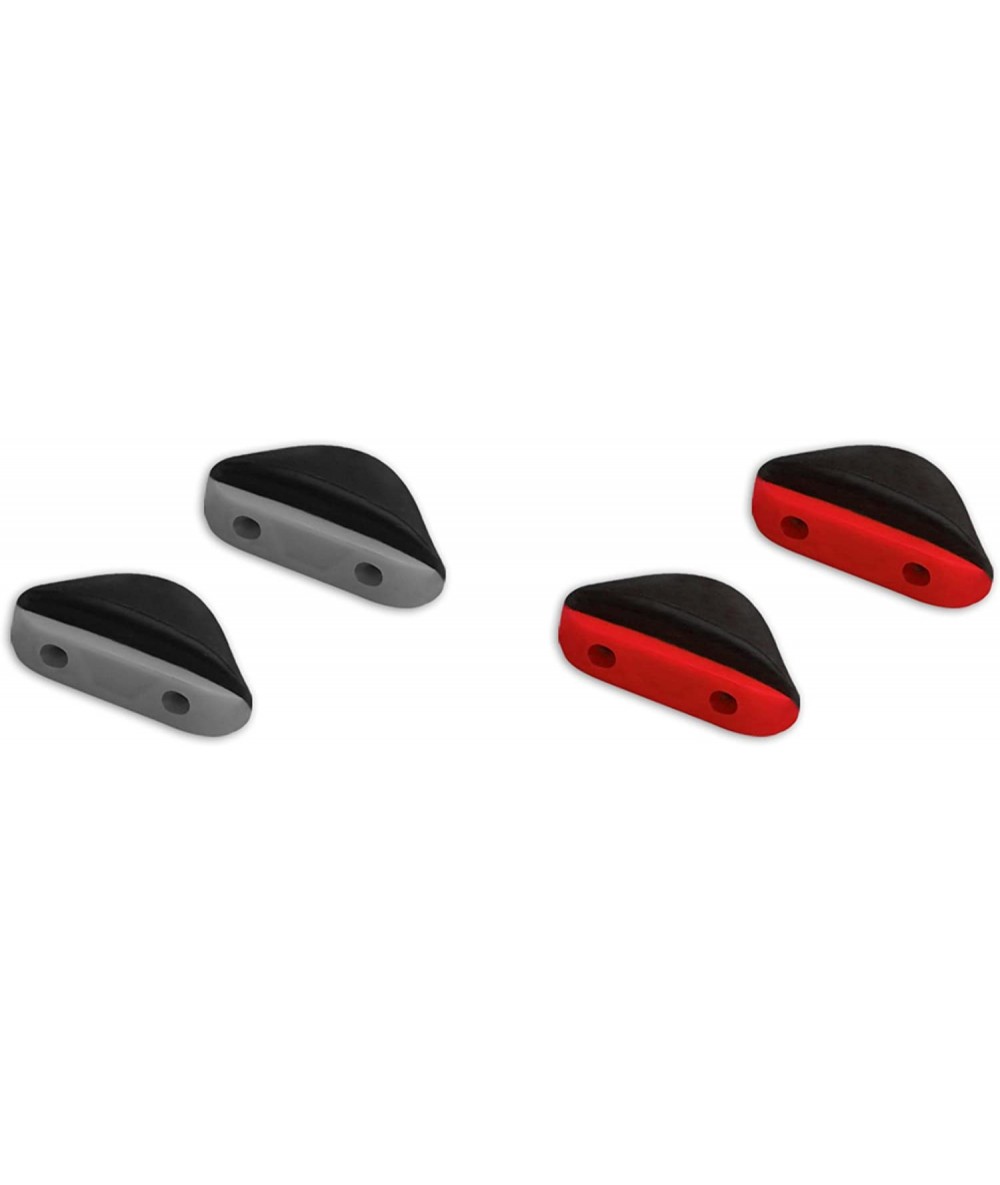 Goggle Replacement Nosepieces Accessories Crosslink Grey&Red (Asian Fit) - CZ18DRGOGYE $23.13