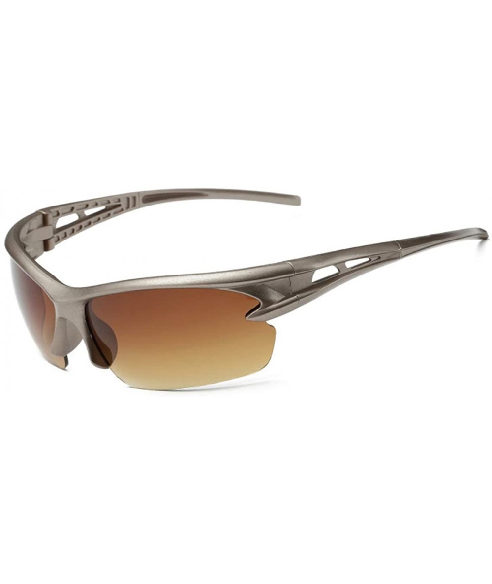 Oversized Polarized Sunglasses Protection Anti Slip Driving - Color 1 - C818R5K504Q $19.30