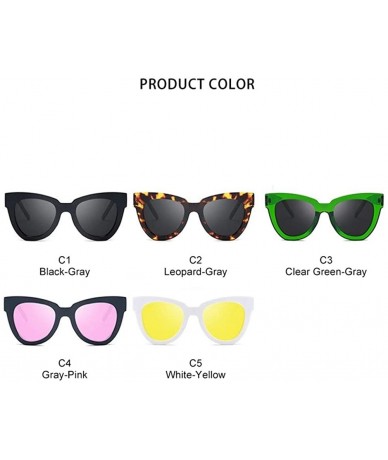 Square Classic Oversized Sunglasses Vintage Designer - CE198UK6R8G $17.93