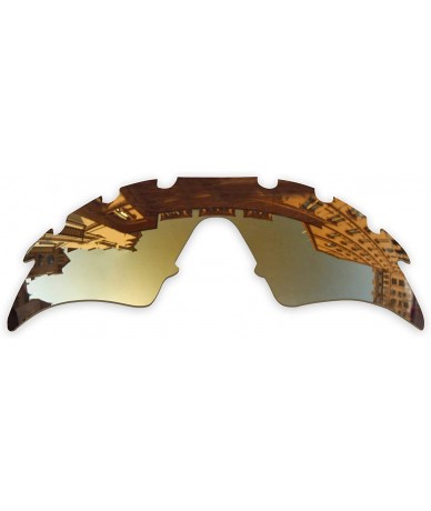 Sport Replacement M Frame Sweep Vented Sunglass - Multiple Options - Bronze Mirrorcoat Polarized - CX18S4IULHZ $31.37