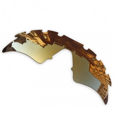 Sport Replacement M Frame Sweep Vented Sunglass - Multiple Options - Bronze Mirrorcoat Polarized - CX18S4IULHZ $31.37