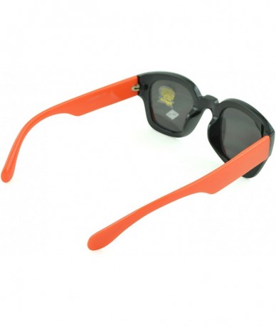 Sport Modern and Bold Womens Fashion Sunglasses with UV Protection - Orange - CE12D1KXMC5 $16.49