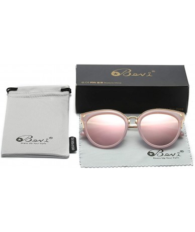 Cat Eye Women's Cat Eye Lightweight Modern Polarized Polycarbonate Metal UV400 Protection Sunglasses - CX180K3Y06W $30.13