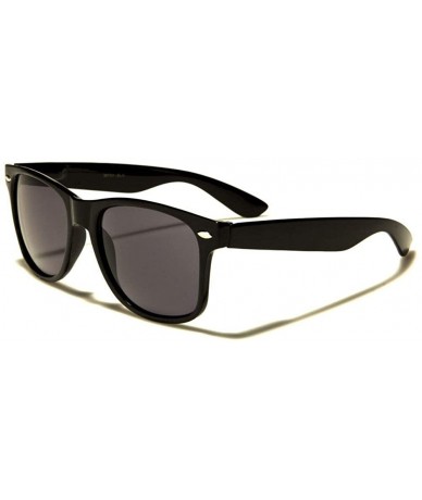 Rectangular Sale!! UV400 Sunglasses For Women And Men Polarized Mirrored - Matte Black - CY18L9LYMGM $41.60