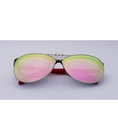 Aviator Sunglasses Polarized Invisible Transparent - C812LW5LFYX $17.43