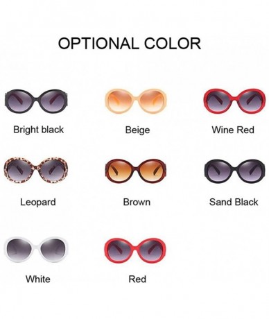 Sport BLACK Plastic Small Sunglasses Ladies Sexy Crystal Vintage Tiny Sun Glasses For Women - Red - CE199OLYDSM $17.26