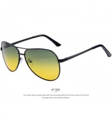 Oval Men Polarized Sunglasses Night Vision Driving 100% UV400 - C06 Gray G15 - CM197A2LC4S $36.88