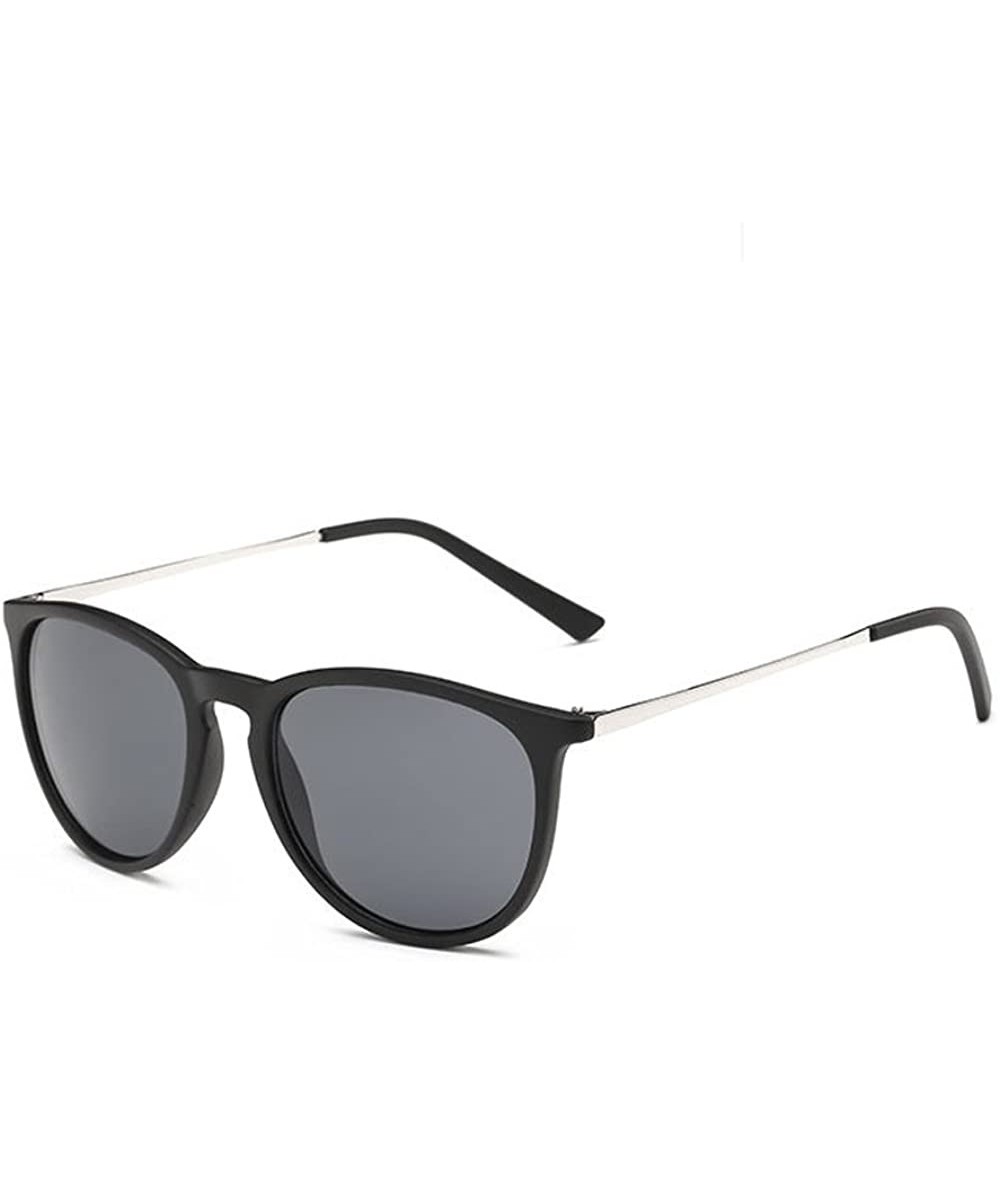 Wayfarer Wayfarer Sunglasses for Men womens Polarized Vintage Men`s Sun Glasses - Mat Black - CI18E8UDGK6 $22.43