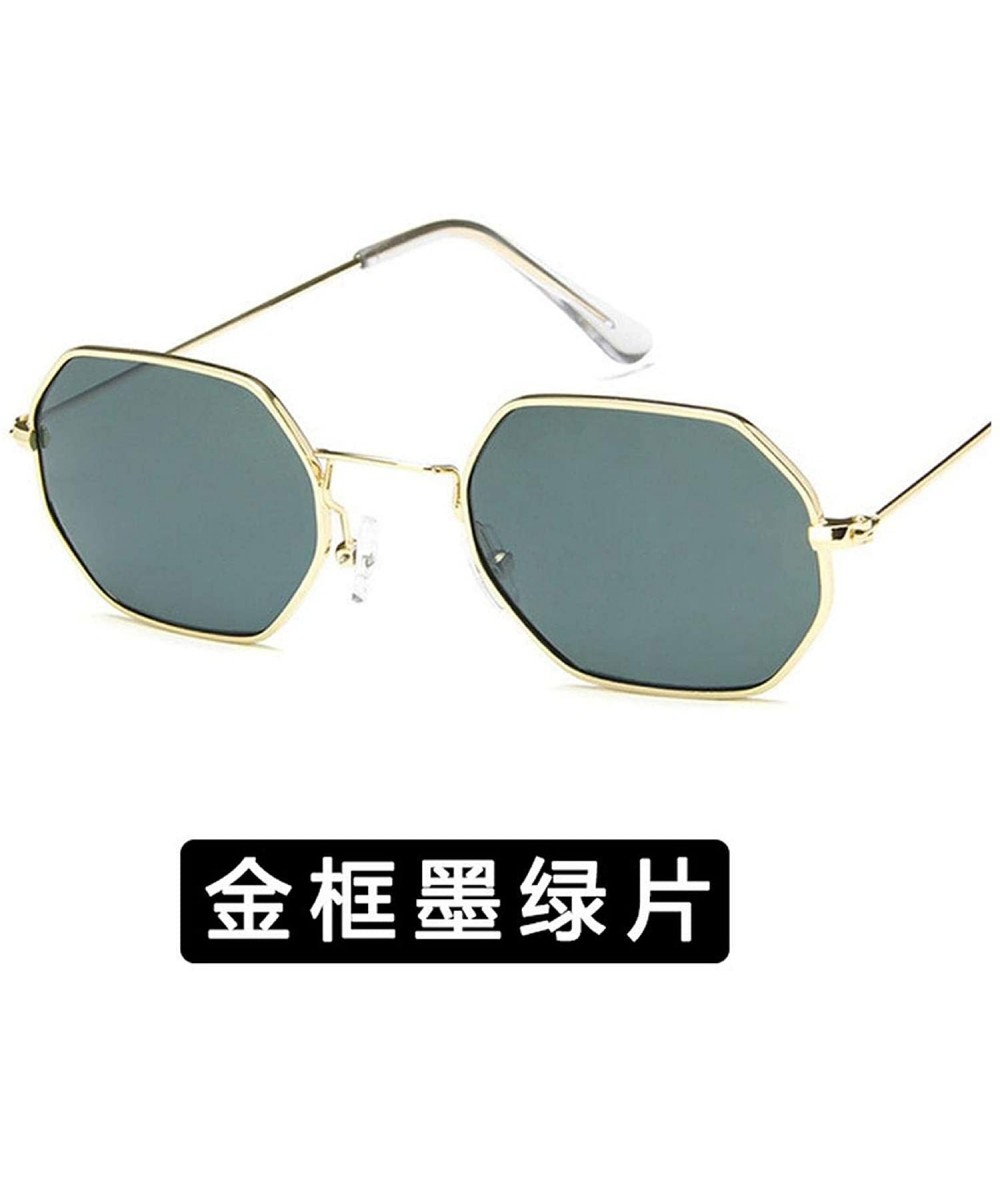 Aviator Fashion Ladies Retro Eye Classic Women Sunglasses Tinted Color Lens Small Square Frame Sun Glasses - 8 - CH198ZR8ELK ...