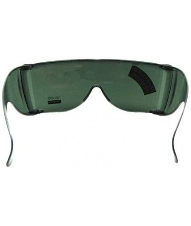 Wrap Largest Fit Over Sunglasses Worn Over Glasses F30 - Green Non Polarized Lens - C618C3OMLTH $29.08