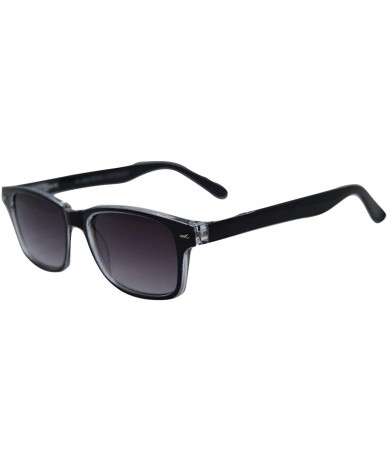 Round Rescue Me Classic Reading Sunglasses. Not BiFocals - Black - C011UDPPY2D $35.94