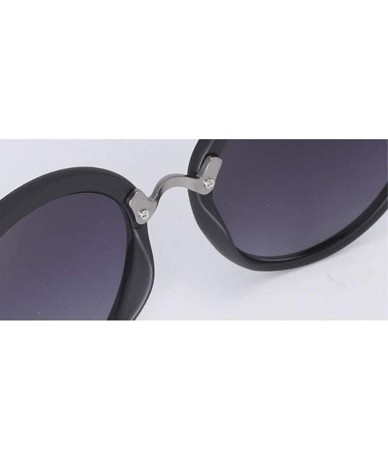 Aviator Fashion sunglasses - PC alloy anti-UV female sunglasses - D - CS18RXZTI95 $87.75