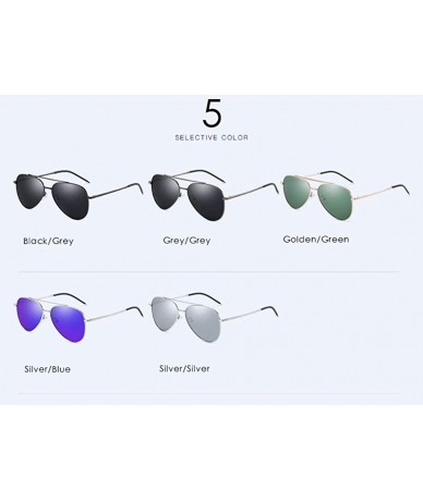 Aviator Polarizing sunglasses Classic clam glasses Polarizing driving glasses sunglasses - C - C618Q06TAM3 $58.82