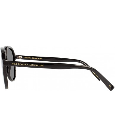 Oversized Sunglasses The Panther - Onyx - CX195WHOHDT $64.87