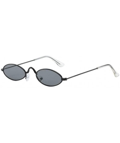 Oval Unisex Sunglasses Shooting Fashion Glasses - A - C5196SQYO63 $17.50