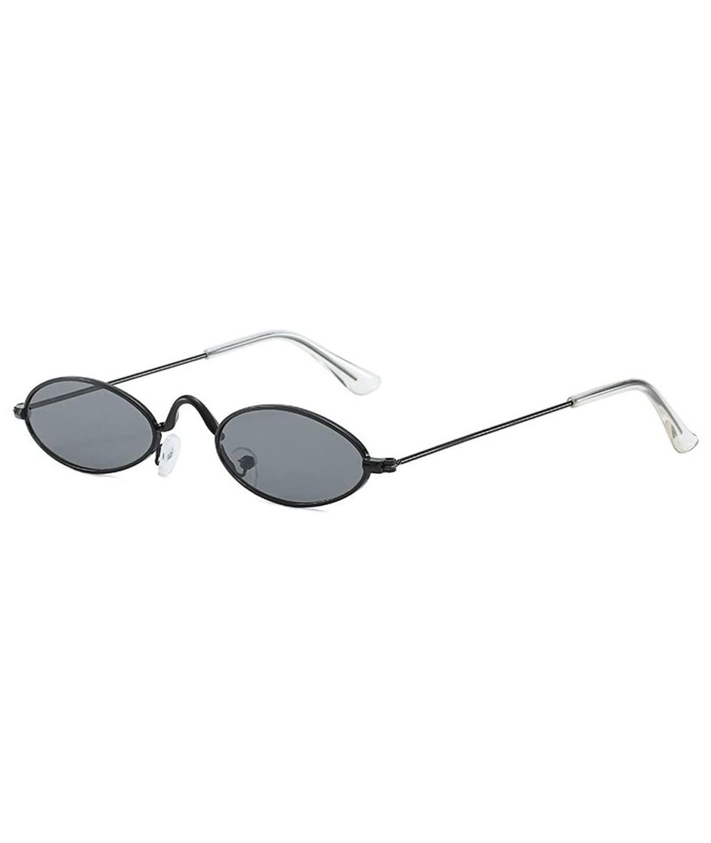 Oval Unisex Sunglasses Shooting Fashion Glasses - A - C5196SQYO63 $17.50