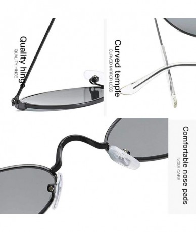 Oval Unisex Sunglasses Shooting Fashion Glasses - A - C5196SQYO63 $17.50