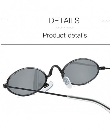 Oval Unisex Sunglasses Shooting Fashion Glasses - A - C5196SQYO63 $17.50