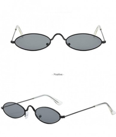 Oval Unisex Sunglasses Shooting Fashion Glasses - A - C5196SQYO63 $17.50