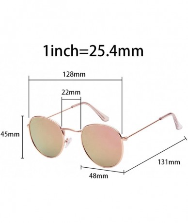 Round Fashion Colorful Round Sunglasses Women Luxury Metal Sunglasse Summer Outdoor UV400 Eyewear Zonnebril Dames - CF197A274...