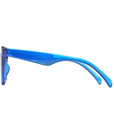 Cat Eye Women Fashion Cat Eye Shades Sunglasses Integrated UV Candy Colored - 9468b - CT18RT8TM9G $18.94