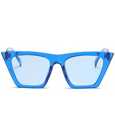 Cat Eye Women Fashion Cat Eye Shades Sunglasses Integrated UV Candy Colored - 9468b - CT18RT8TM9G $18.94