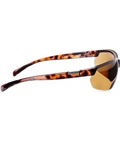 Sport Switchback Polarized Sunglass with Polycarbonate Lens - Tortoise Frame/Sienna Mirror - CS11S866973 $84.65