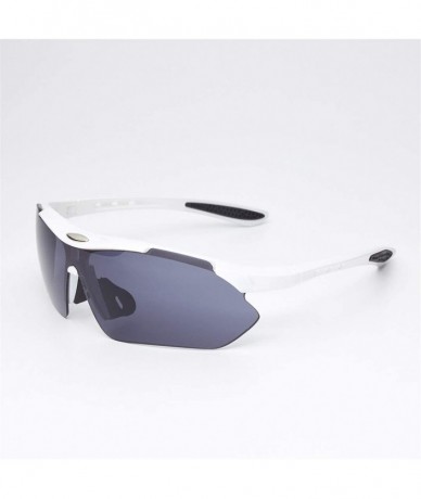 Rectangular Men Women Sport Hiking Driving Sunglasses Outdoor Sport Eyewear Sun Glasses - 9844 C5 - CY194O4M6XT $38.31