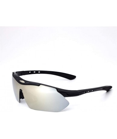 Rectangular Men Women Sport Hiking Driving Sunglasses Outdoor Sport Eyewear Sun Glasses - 9844 C5 - CY194O4M6XT $38.31