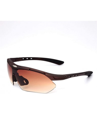 Rectangular Men Women Sport Hiking Driving Sunglasses Outdoor Sport Eyewear Sun Glasses - 9844 C5 - CY194O4M6XT $38.31