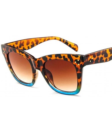 Aviator 2019 Fashion Cat Eye Leopard Sunglasses Vintage Women Brand Designer Plastic C2 - C7 - CP18YZWIG8E $17.04