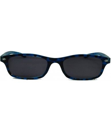 Rectangular Smarty Pants - Classic Look Full Reader Sunglasses Willi Have You Looking Stylin'. NOT BiFocals - Blue - C211JN1S...