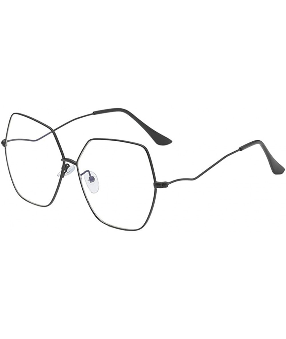 Rimless Rimless Multilateral Sunglasses Lightweight Composite-UV400 Lens Glasses - I - CB1903ZLTDY $24.99