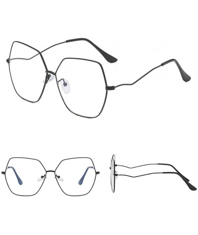 Rimless Rimless Multilateral Sunglasses Lightweight Composite-UV400 Lens Glasses - I - CB1903ZLTDY $24.99