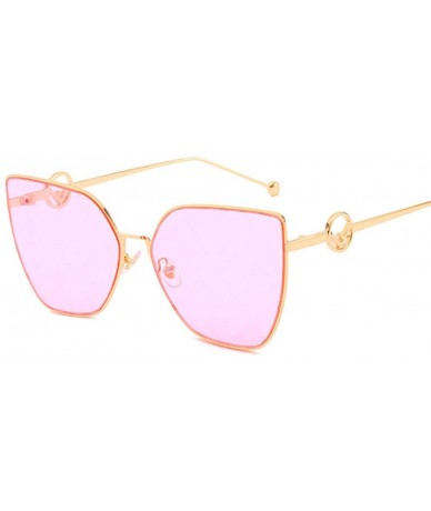 Square Letter Sunglasses Personality Shooting Glasses - C118X9U8C0A $81.14