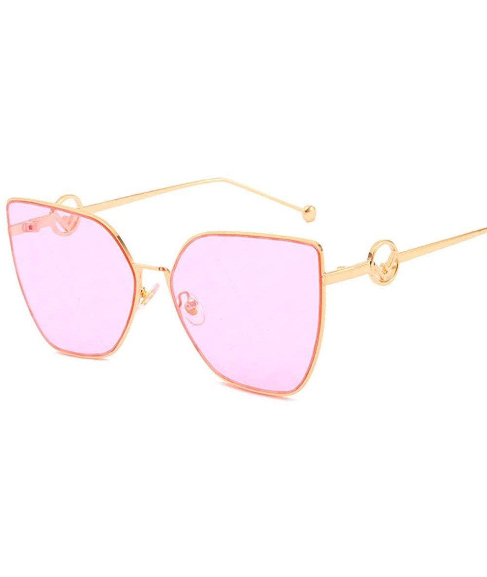 Square Letter Sunglasses Personality Shooting Glasses - C118X9U8C0A $81.14