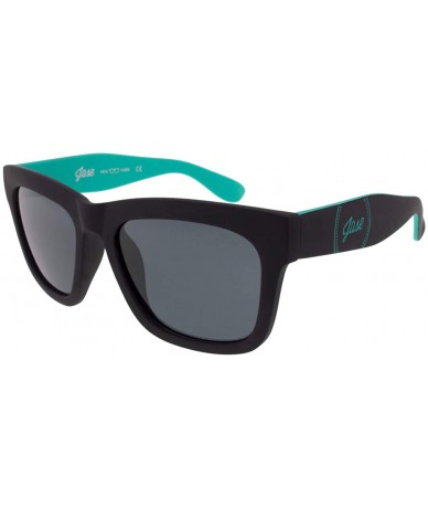 Square New York Avery Polarized Sunglasses - Aqua - CE196MU9DDG $39.70