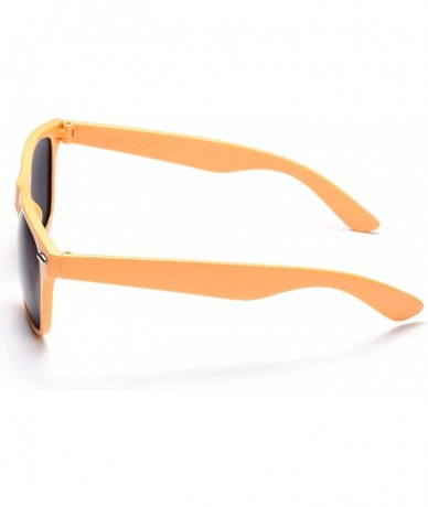 Square 100% UV Protection Wholesale Multi PACK Unisex 80'S Retro Style Promotional Sunglasses - Yellow 10-pack - C3185N3ZLCC ...