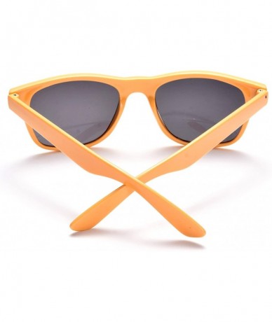 Square 100% UV Protection Wholesale Multi PACK Unisex 80'S Retro Style Promotional Sunglasses - Yellow 10-pack - C3185N3ZLCC ...