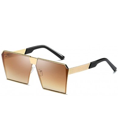 Rimless Fashion Rectangular Sunglasses-Polarized Rimless Sun Glasses-For Outdoor Driving - I - C0190OMH5OR $56.45