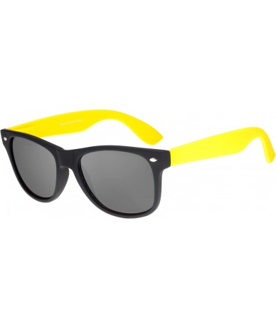 Sport Wholesale 80'S Retro Style Bulk Lot Promotional Unisex Sunglasses - 12 Pack - Sfbn-black(color Temple) - C918YQG5X7U $7...