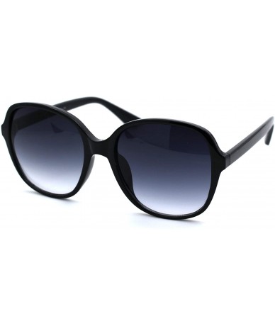 Butterfly Womens Classic 90s Plastic Minimal Butterfly Sunglasses - Black Smoke - C518UK4OZLI $20.16